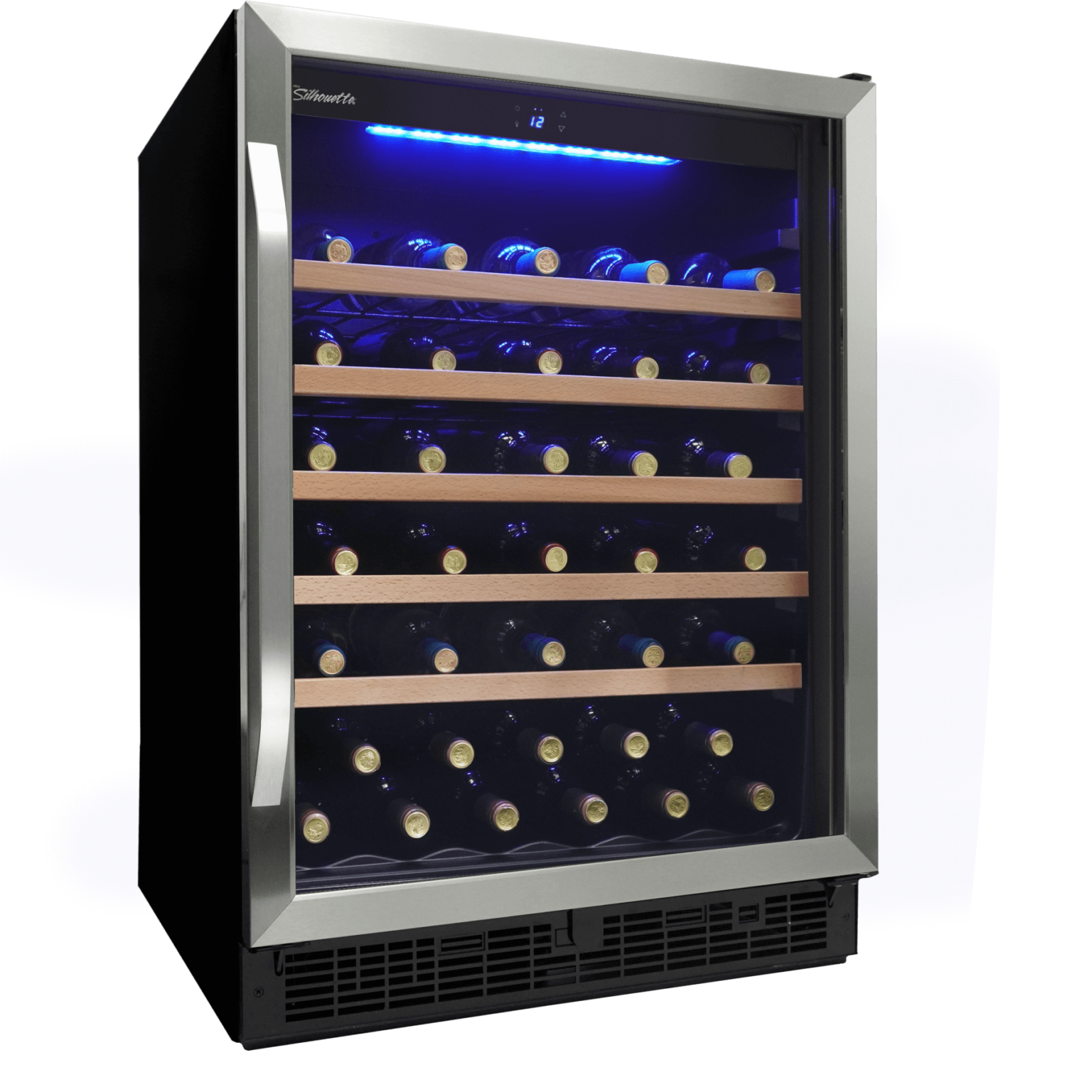 Stilton 24" Single Zone Wine Cellar SWC057D1BSS Silhouette USA